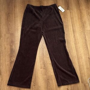 Vintage NWT CDC Chocolate Brown Trousers